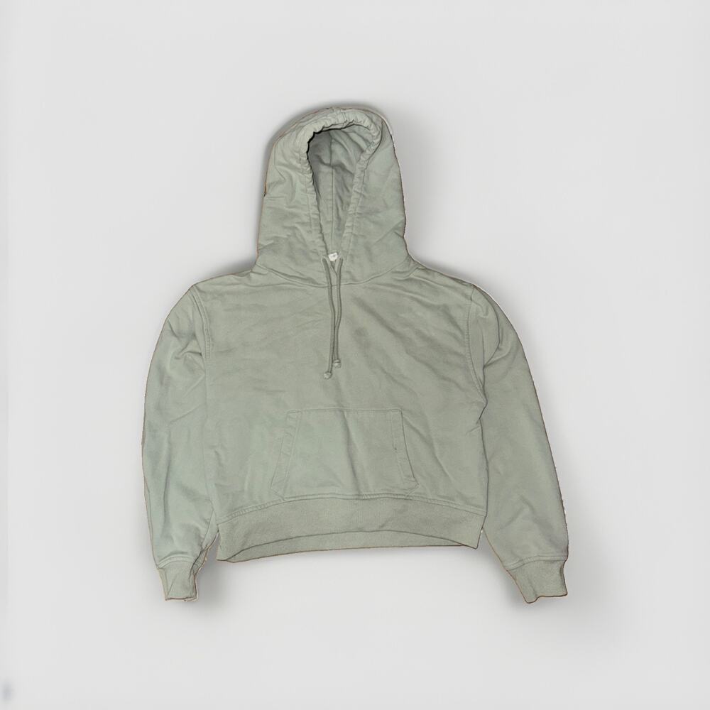 Women’s Wishlist Cropped Hoodie Mint Green Medium 21x20